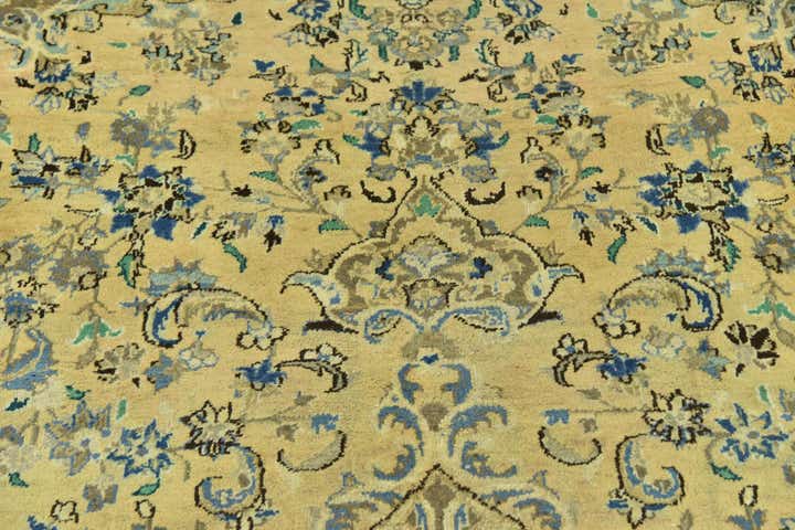 9' 9 x 12' 9 Hand Knotted Farahan Persian Wool Rug