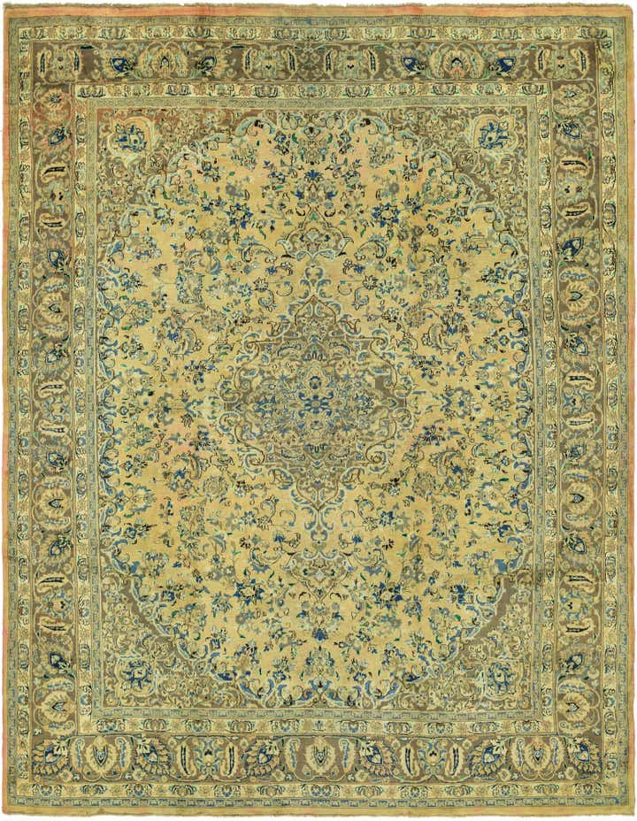 9' 9 x 12' 9 Hand Knotted Farahan Persian Wool Rug
