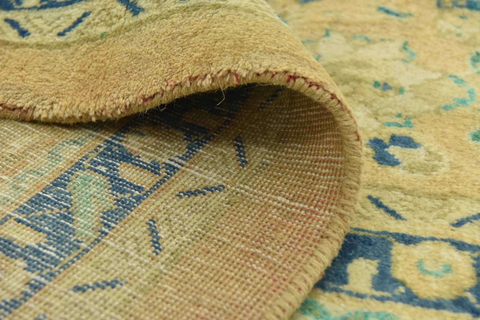 9' 8 x 13' 5 Hand Knotted Farahan Persian Wool Rug