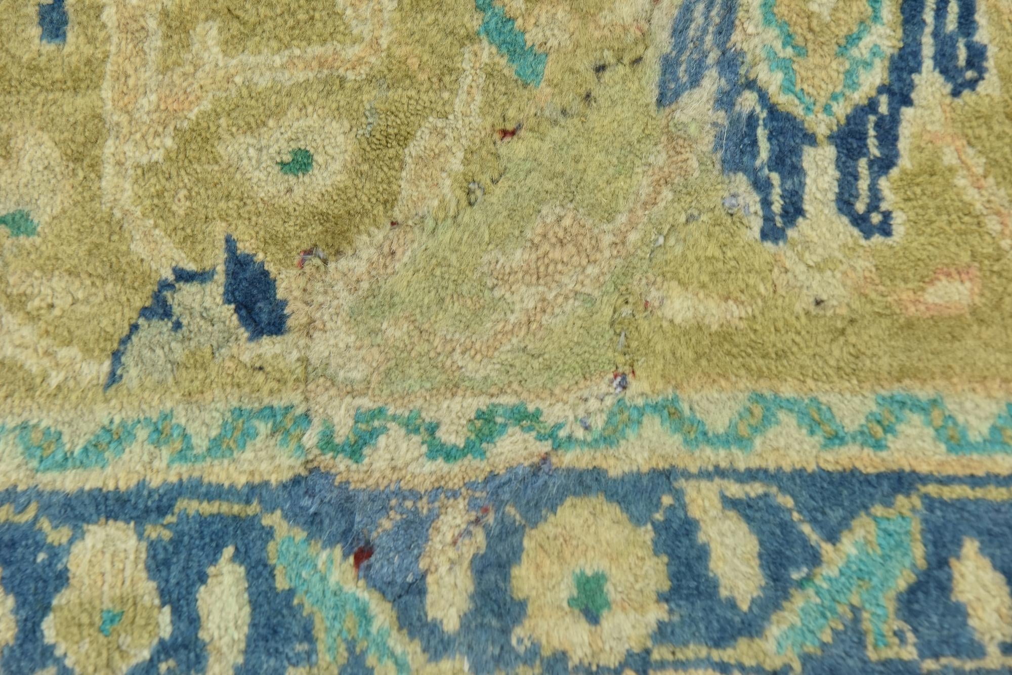 9' 8 x 13' 5 Hand Knotted Farahan Persian Wool Rug