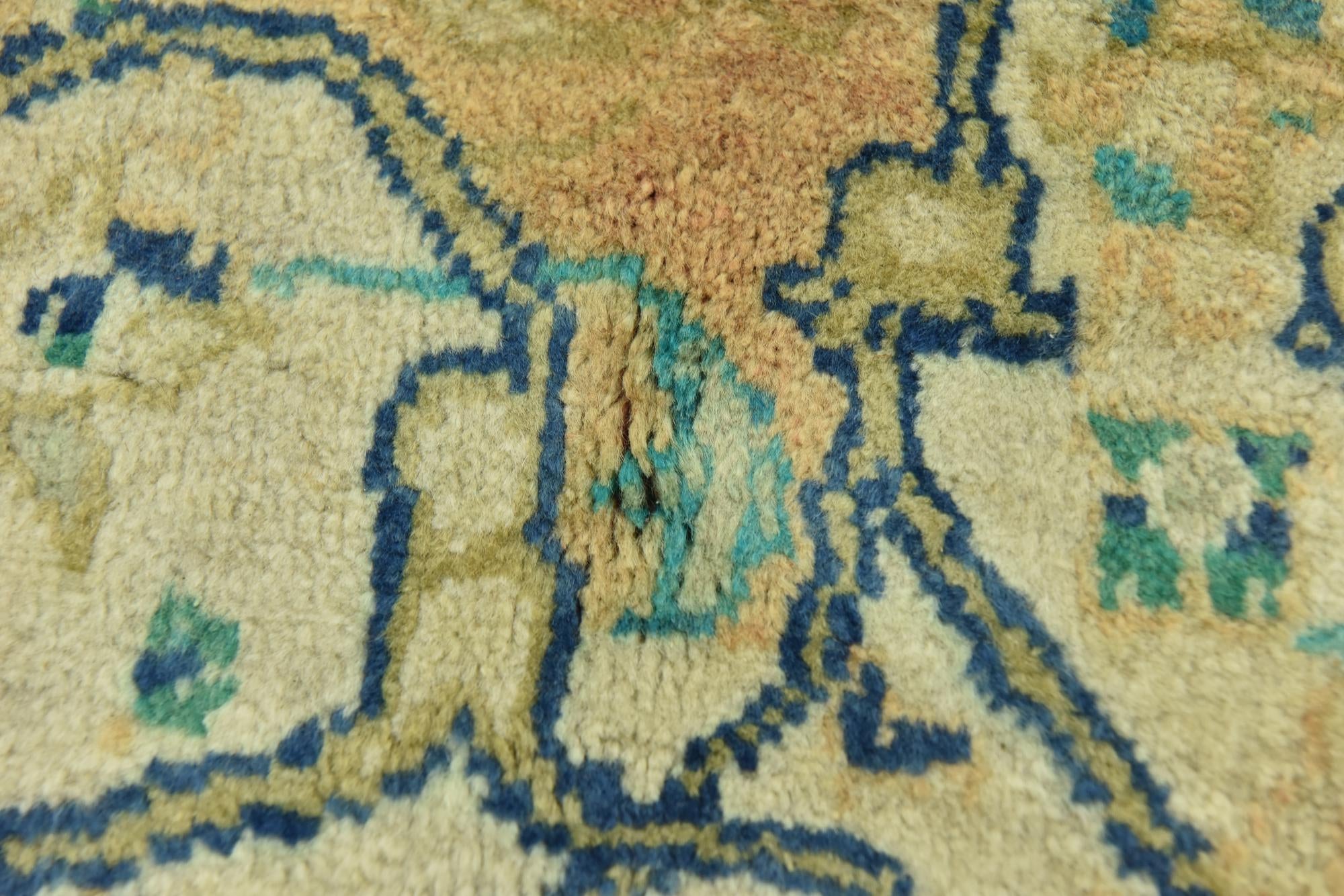 9' 8 x 13' 5 Hand Knotted Farahan Persian Wool Rug