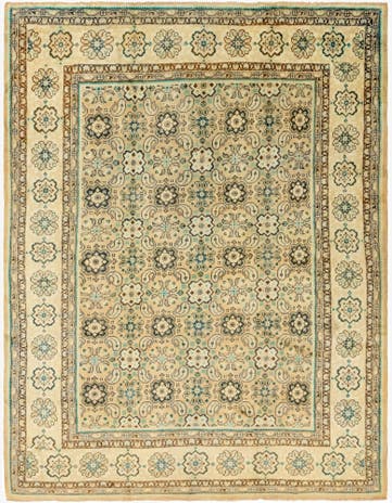 9' 8 x 12' 7 Hand Knotted Farahan Persian Wool Rug