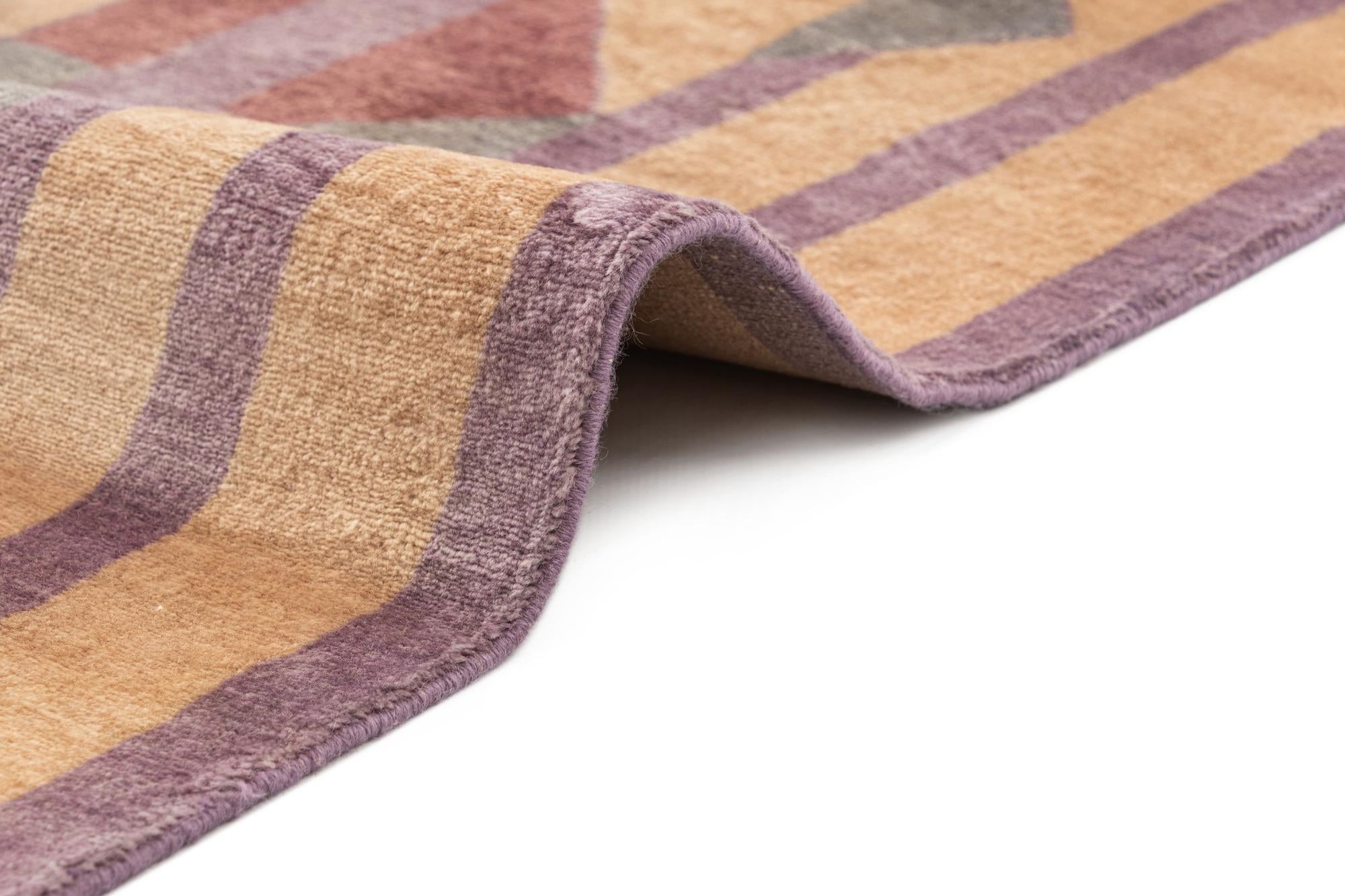 3' 5 x 6' 7 Hand Knotted Gabbeh Oriental Wool Rug