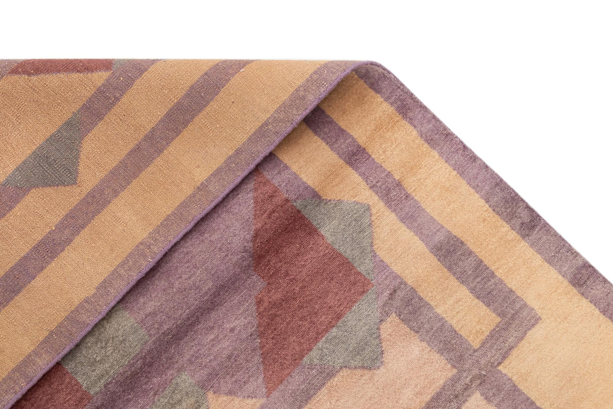 3' 5 x 6' 7 Hand Knotted Gabbeh Oriental Wool Rug