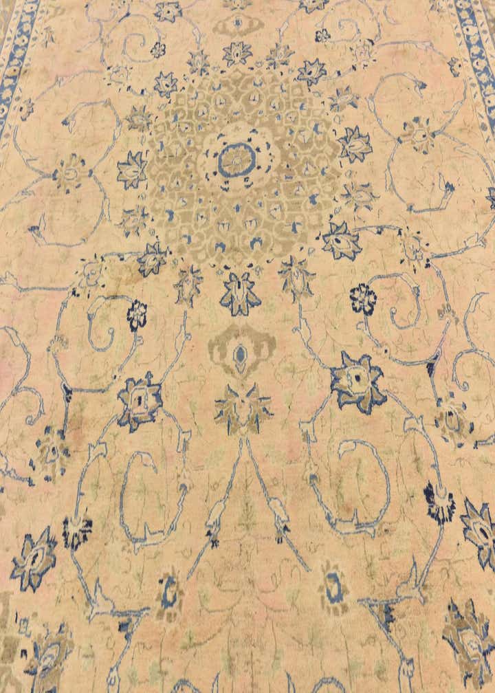 9' 9 x 12' 8 Hand Knotted Isfahan Persian Wool Rug