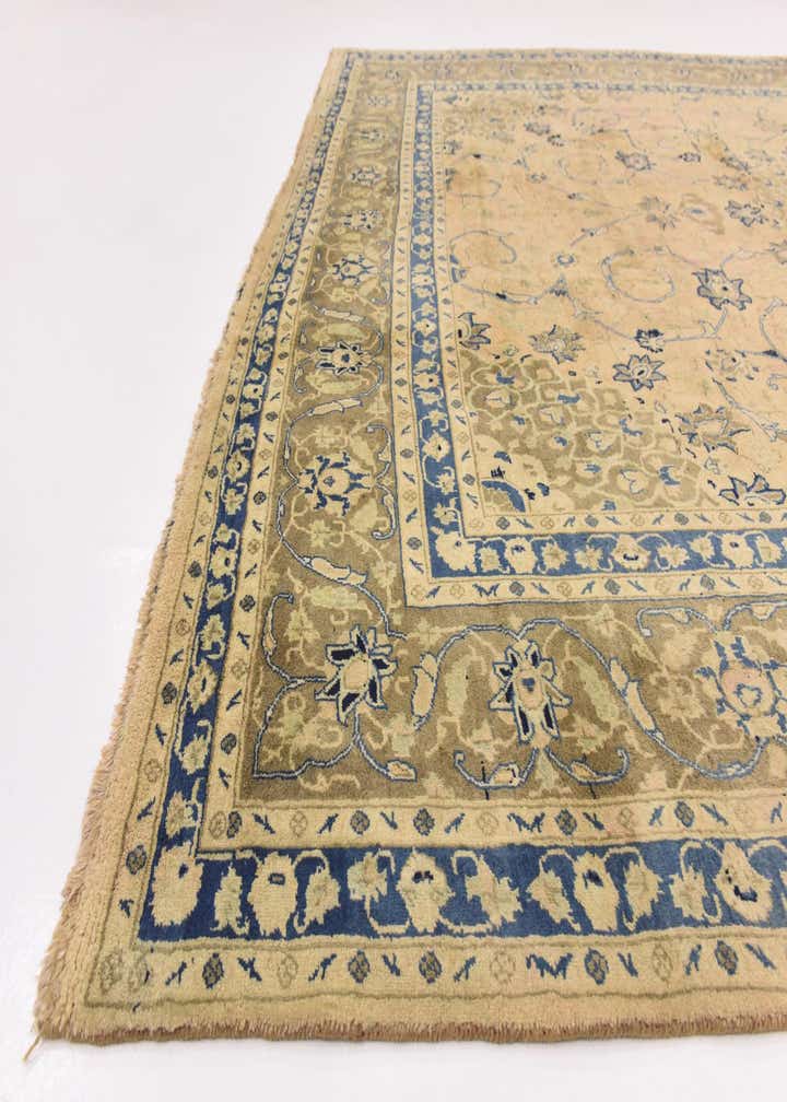 9' 9 x 12' 8 Hand Knotted Isfahan Persian Wool Rug