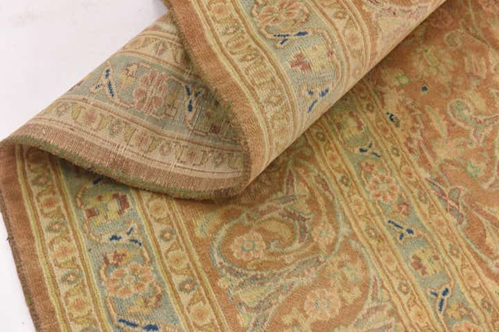 9' 7 x 13' Hand Knotted Isfahan Persian Wool Rug