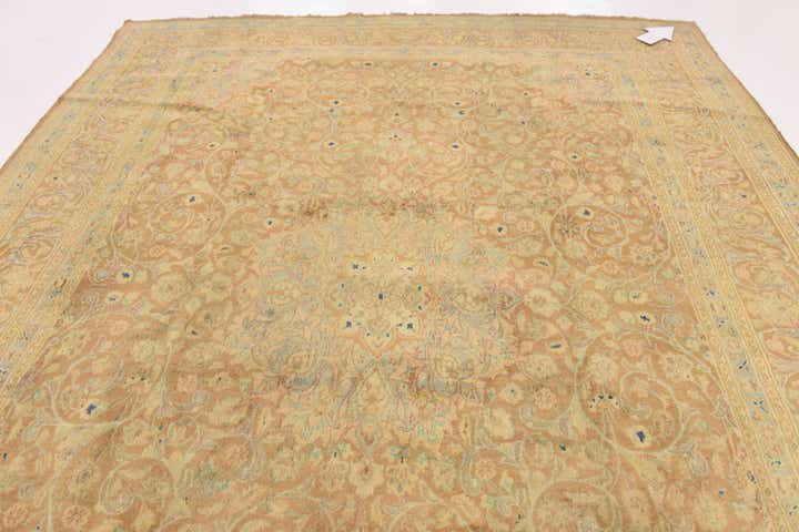 9' 7 x 13' Hand Knotted Isfahan Persian Wool Rug