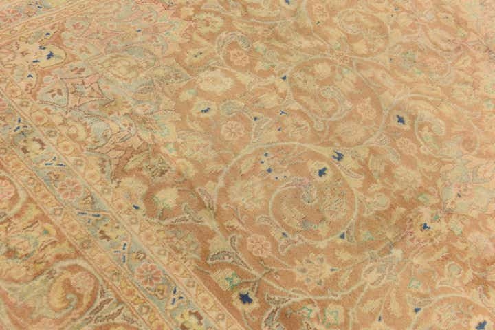 9' 7 x 13' Hand Knotted Isfahan Persian Wool Rug