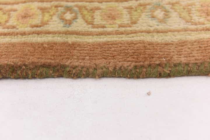 9' 7 x 13' Hand Knotted Isfahan Persian Wool Rug