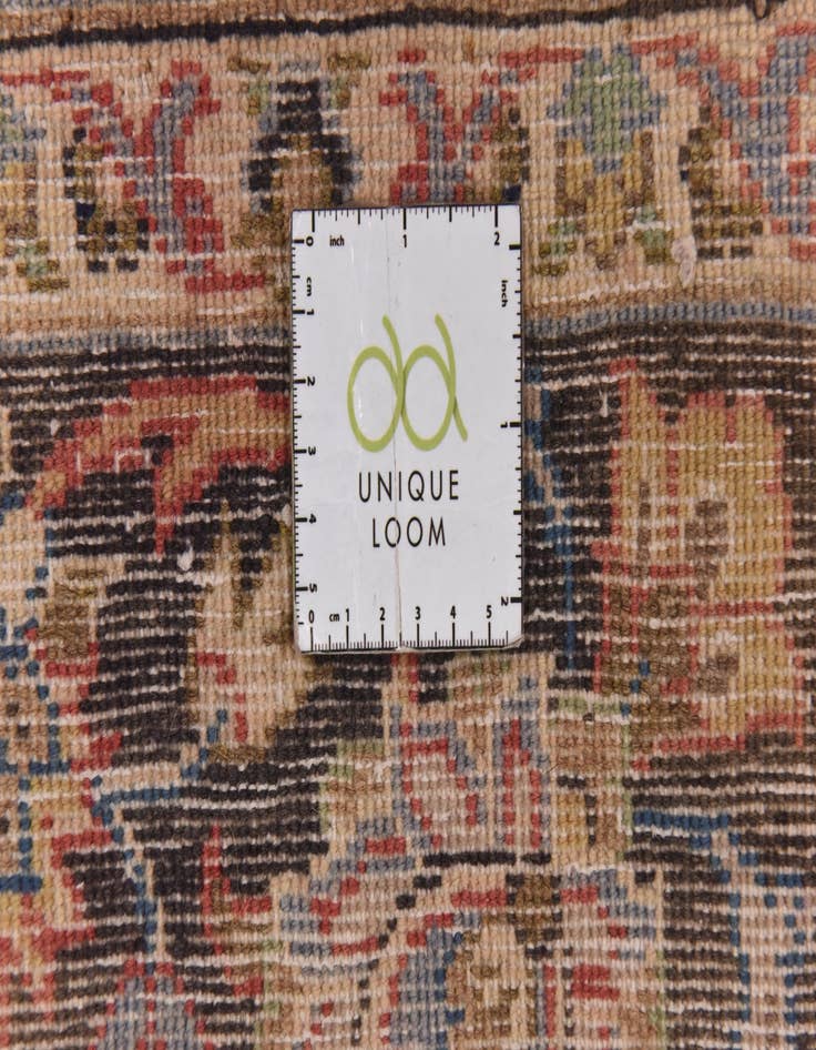 Detail image of 7' 4 x 10' 7 Hand Knotted Isfahan Persian Wool Rug