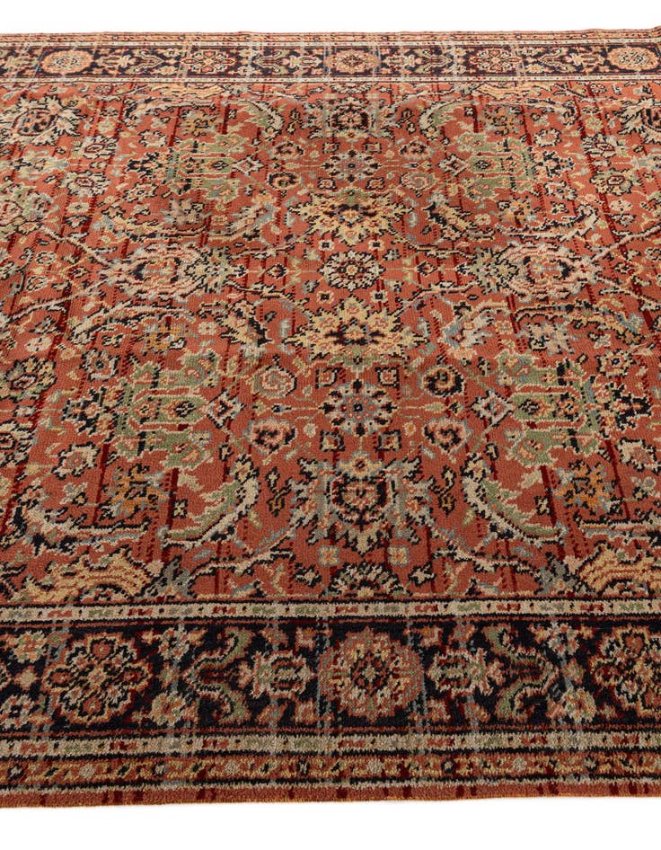 Detail image of 6' 6 x 9' 8 Hand Knotted Jaipur Agra Oriental Wool Rug
