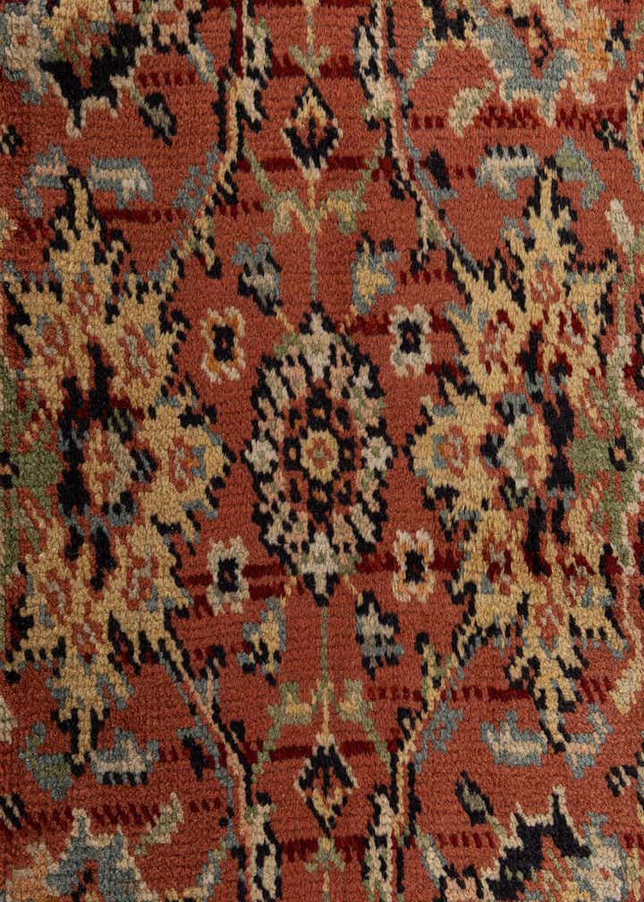6' 6 x 9' 8 Hand Knotted Jaipur Agra Oriental Wool Rug