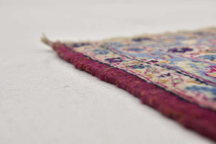 9' 9 x 13' 10 Hand Knotted Kashan Persian Wool Rug