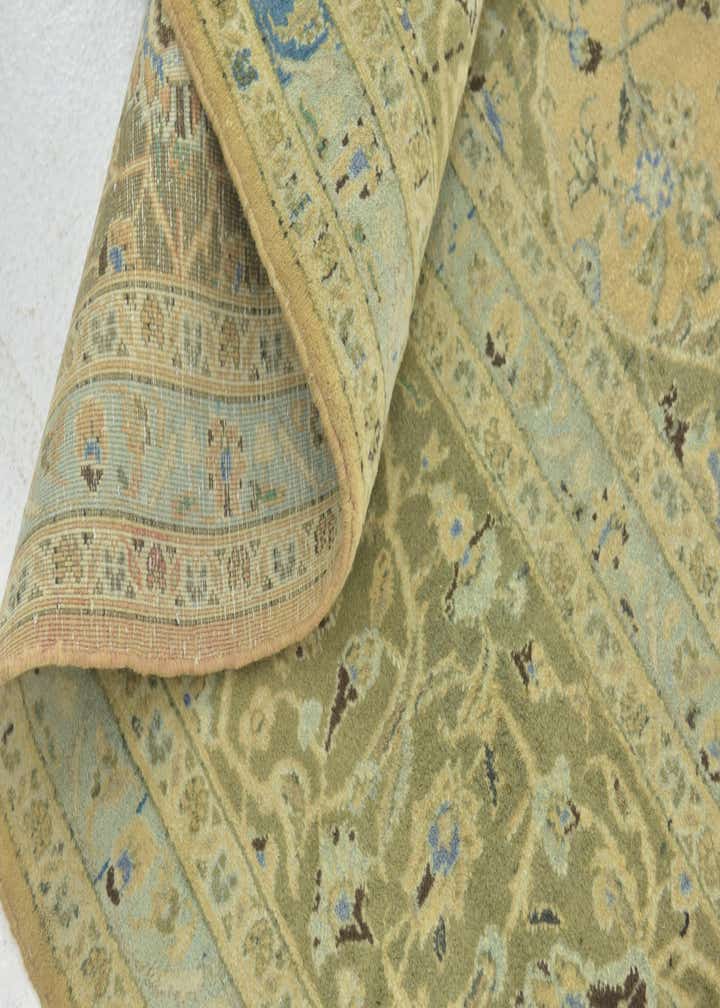 9' 10 x 13' 2 Hand Knotted Kashan Persian Wool Rug