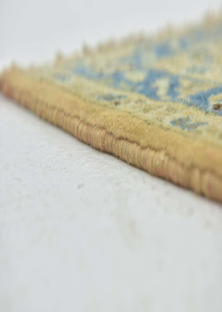 9' 10 x 13' 2 Hand Knotted Kashan Persian Wool Rug