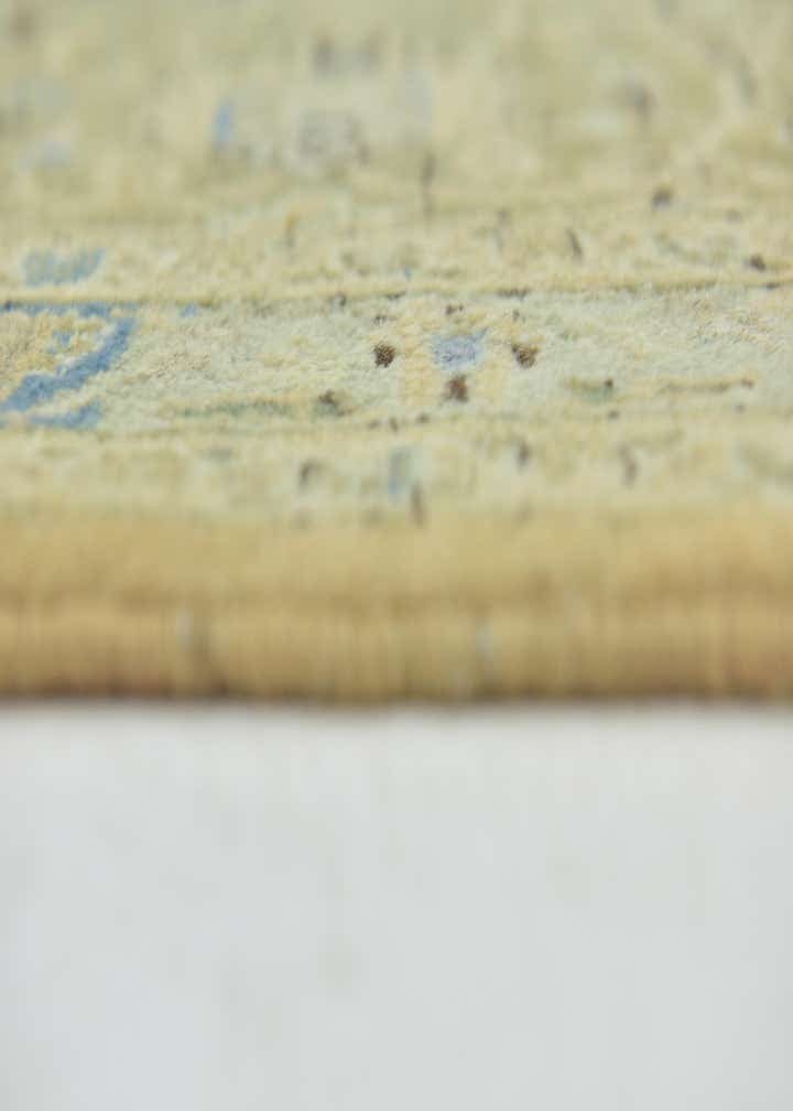 9' 10 x 13' 2 Hand Knotted Kashan Persian Wool Rug