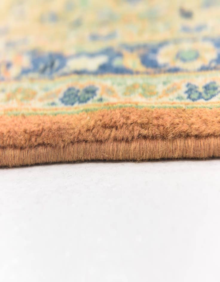 Detail image of 10' x 13' 2 Hand Knotted Kashan Persian Wool Rug