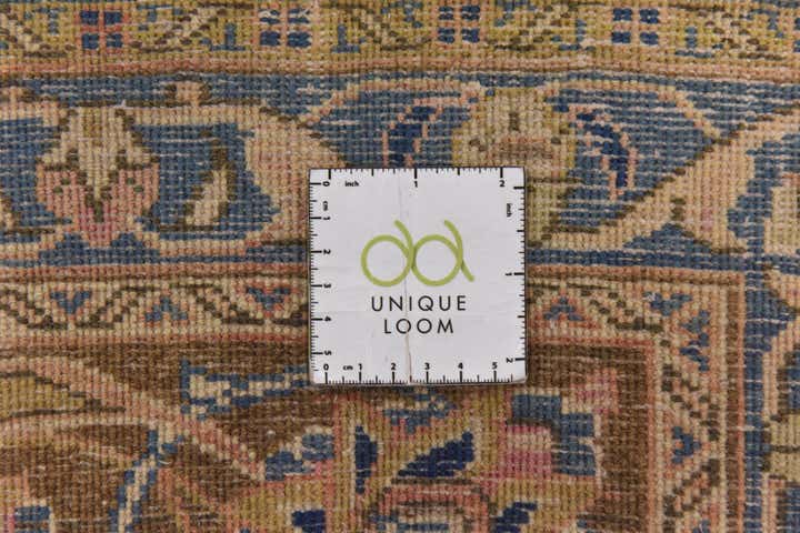 9' 6 x 12' 9 Hand Knotted Kashan Persian Wool Rug