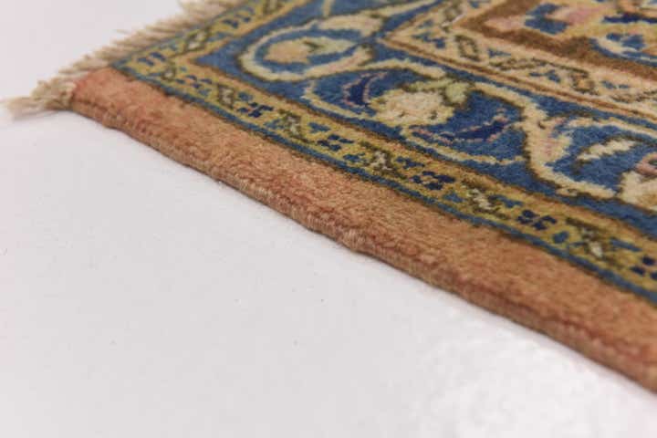 9' 6 x 12' 9 Hand Knotted Kashan Persian Wool Rug