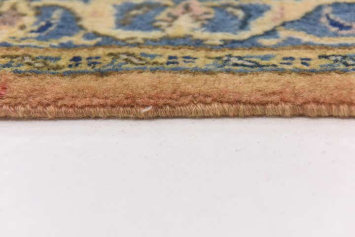 9' 6 x 12' 9 Hand Knotted Kashan Persian Wool Rug