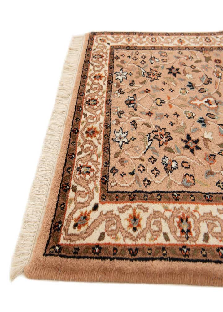 3' x 5' 4 Hand Knotted Kashan Wool Rug