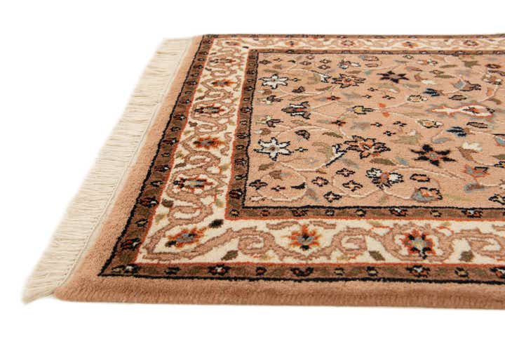 3' x 5' 4 Hand Knotted Kashan Wool Rug