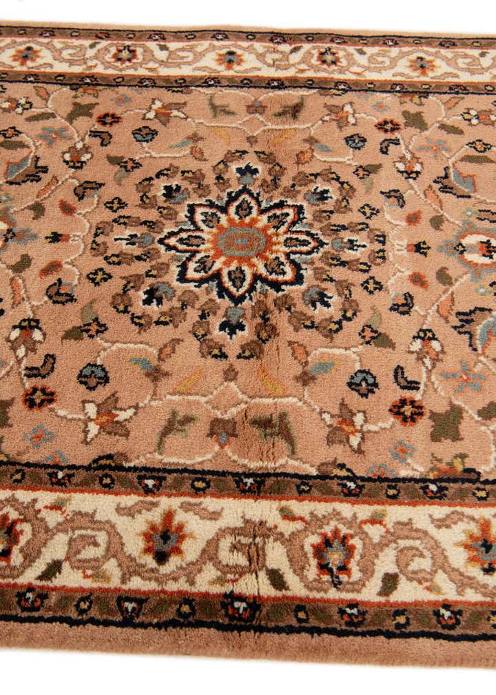 3' x 5' 4 Hand Knotted Kashan Wool Rug