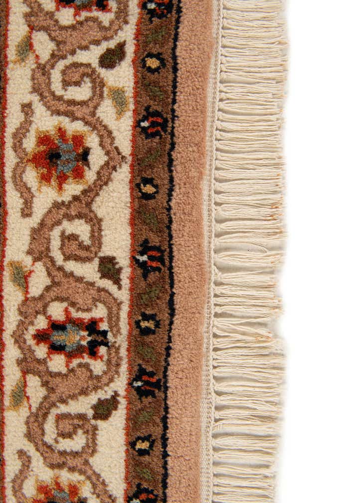 3' x 5' 4 Hand Knotted Kashan Wool Rug