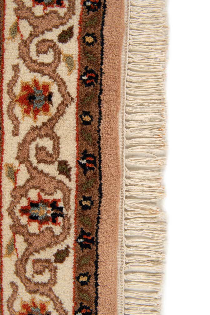 3' x 5' 4 Hand Knotted Kashan Wool Rug