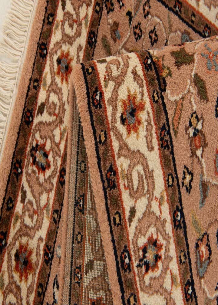 3' x 5' 4 Hand Knotted Kashan Wool Rug