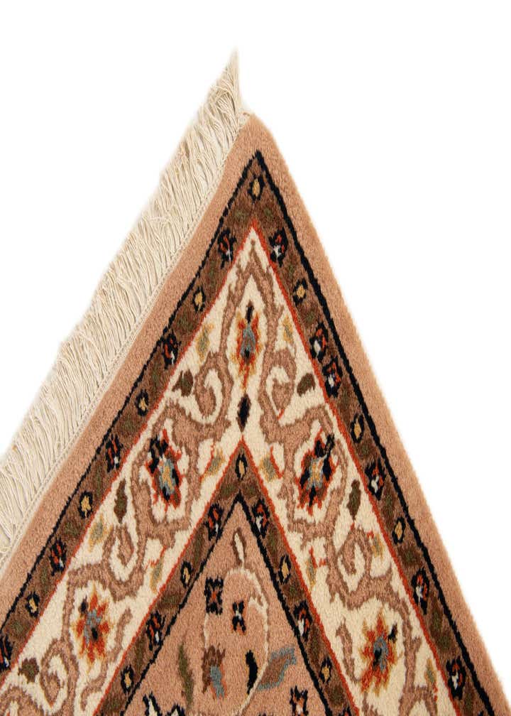 3' x 5' 4 Hand Knotted Kashan Wool Rug