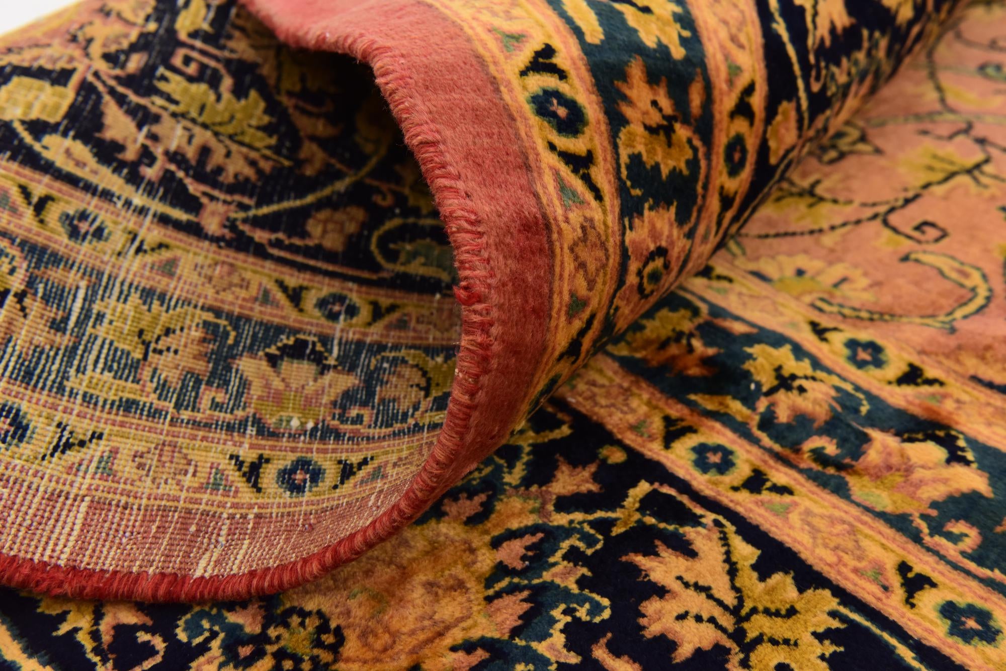 9' 10 x 12' 10 Hand Knotted Kashmar Persian Wool Rug