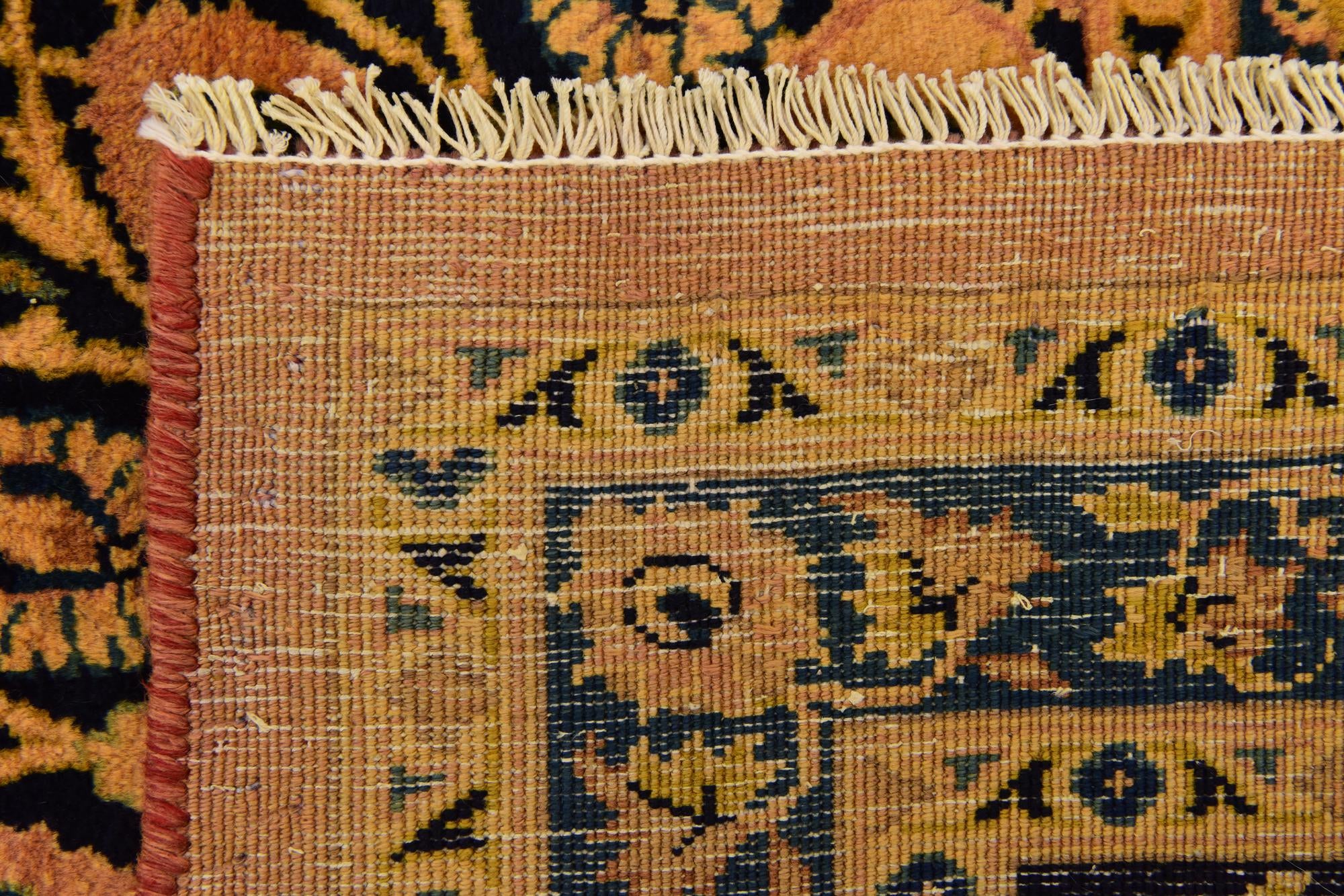 9' 10 x 12' 10 Hand Knotted Kashmar Persian Wool Rug