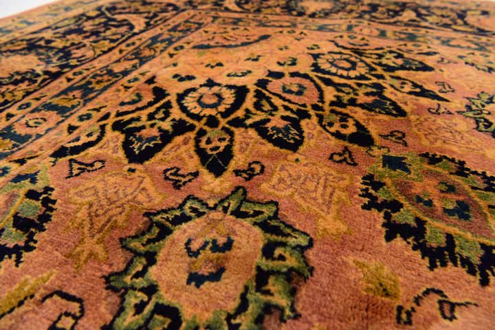 300cm x 390cm anudado a mano Kashmar Alfombra Persa Lana