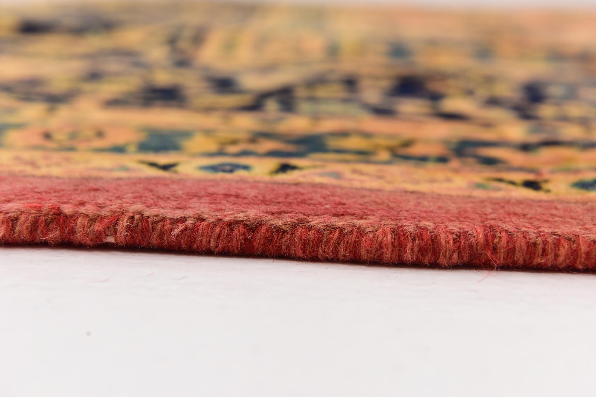 9' 10 x 12' 10 Hand Knotted Kashmar Persian Wool Rug
