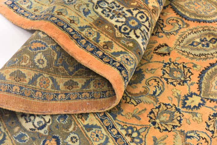 9' 10 x 12' 8 Hand Knotted Kashmar Persian Wool Rug