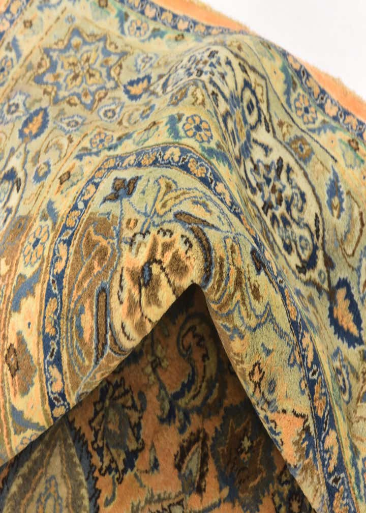 9' 10 x 12' 8 Hand Knotted Kashmar Persian Wool Rug