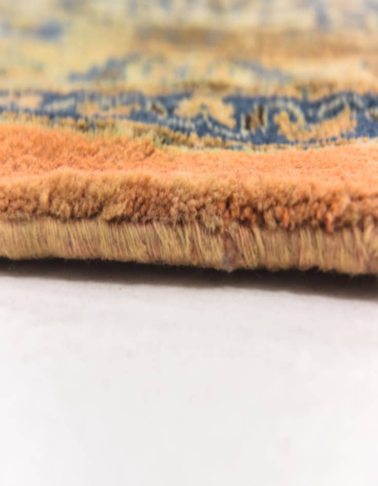 Detail image of 9' 10 x 12' 8 Hand Knotted Kashmar Persian Wool Rug