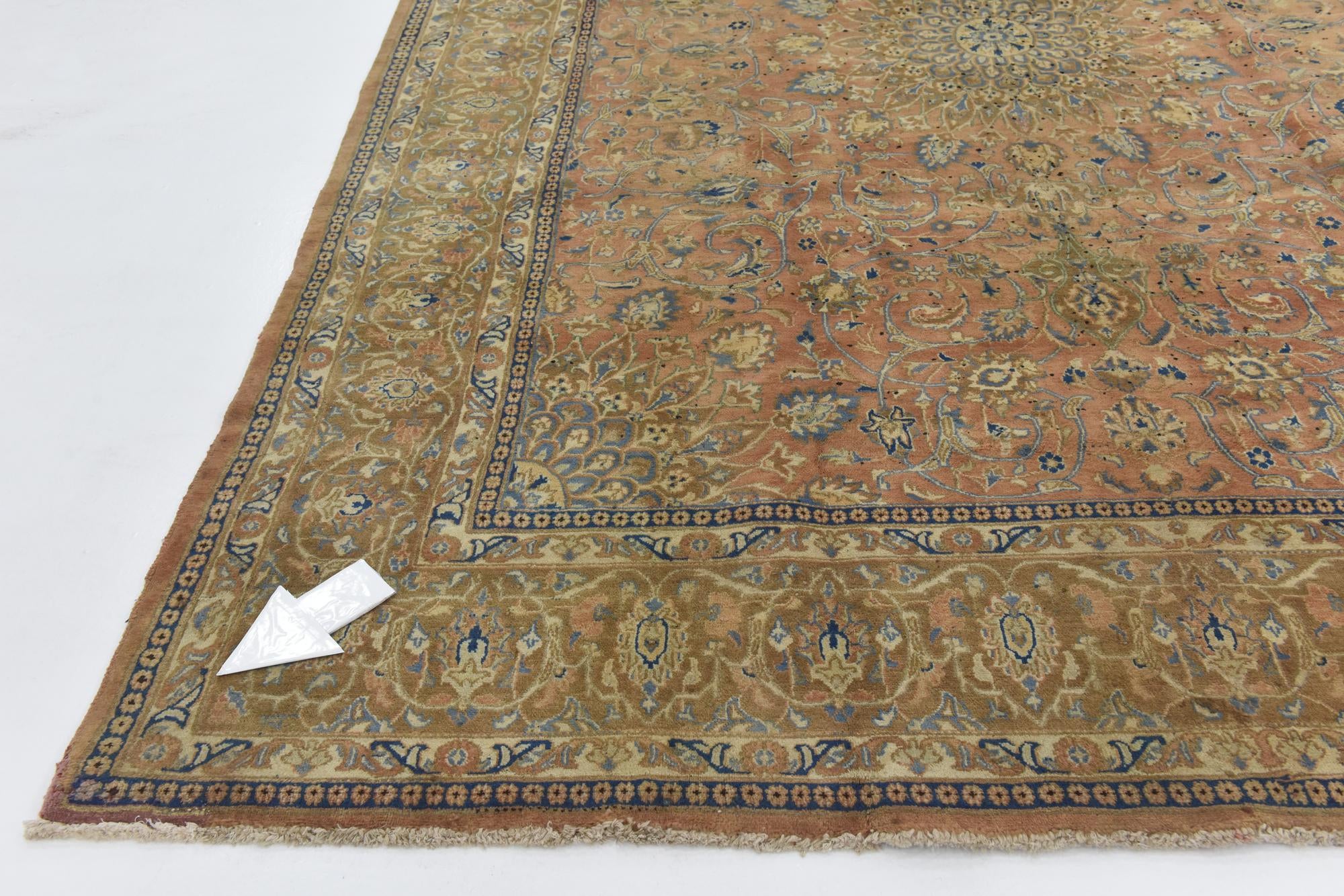 290cm x 395cm Hand Knotted Kashmar Persian Wool Rug