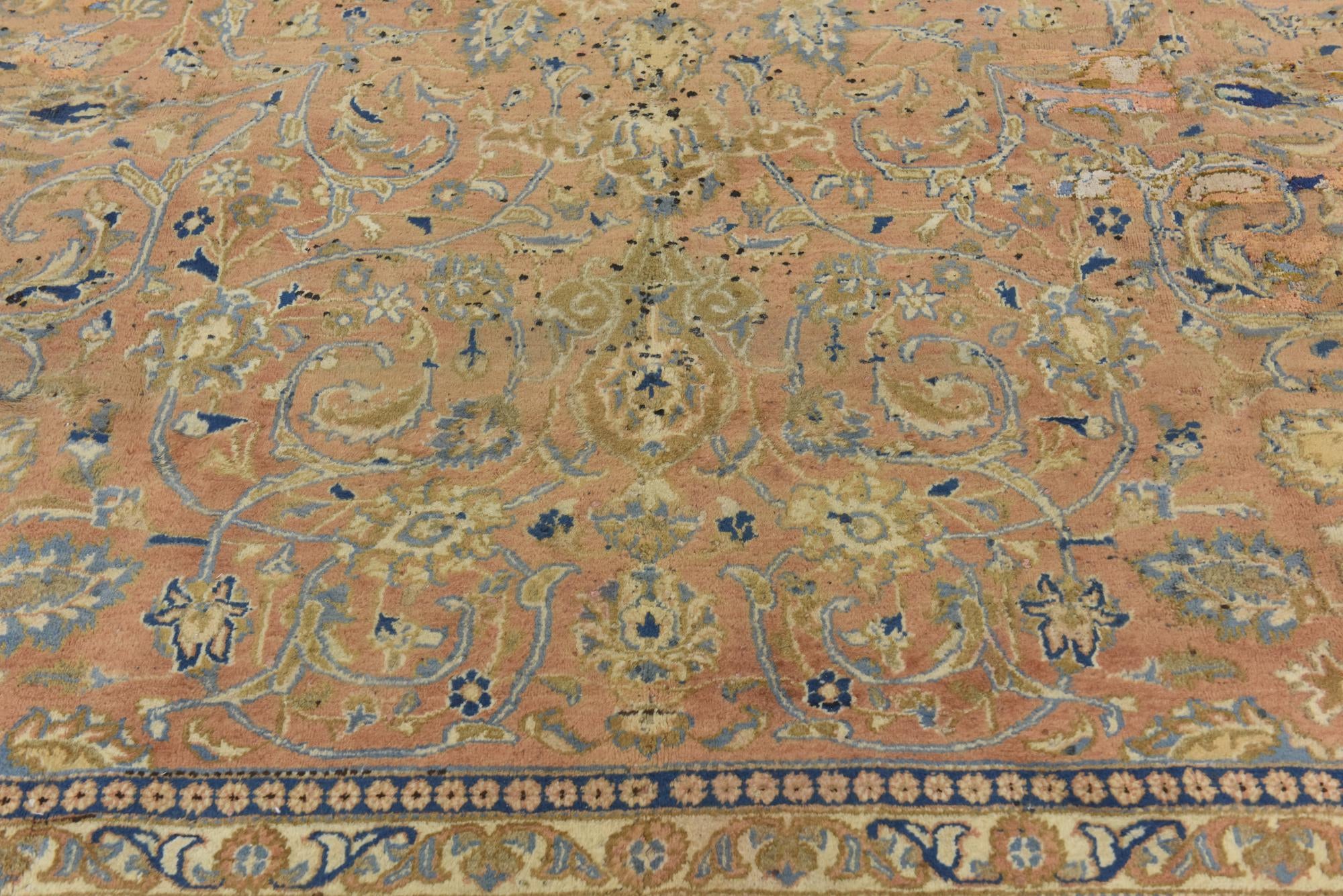 290cm x 395cm Hand Knotted Kashmar Persian Wool Rug