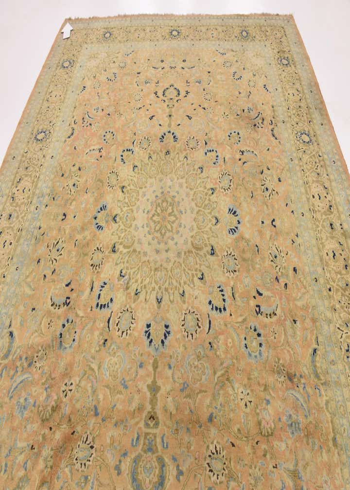 10' 2 x 13' Hand Knotted Kashmar Persian Wool Rug