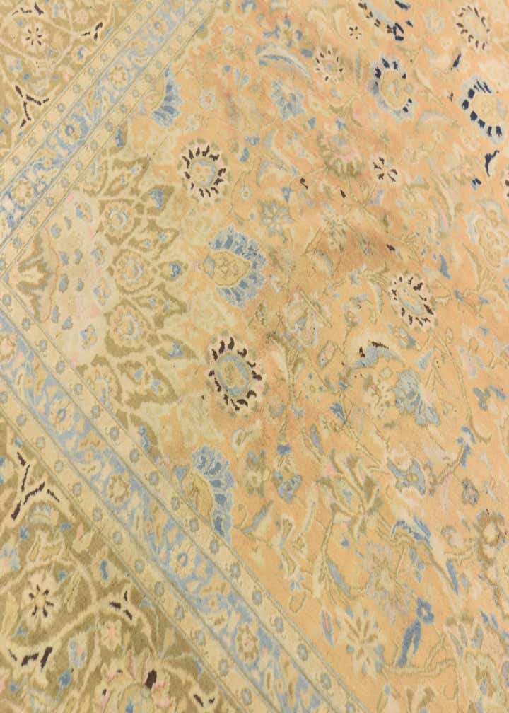 10' 2 x 13' Hand Knotted Kashmar Persian Wool Rug