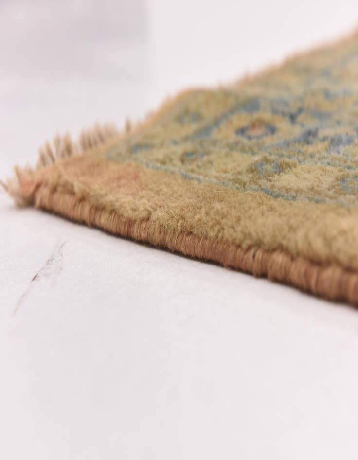 Detail image of 10' 2 x 13'  Hand Knotted Kashmar Persian Wool Rug