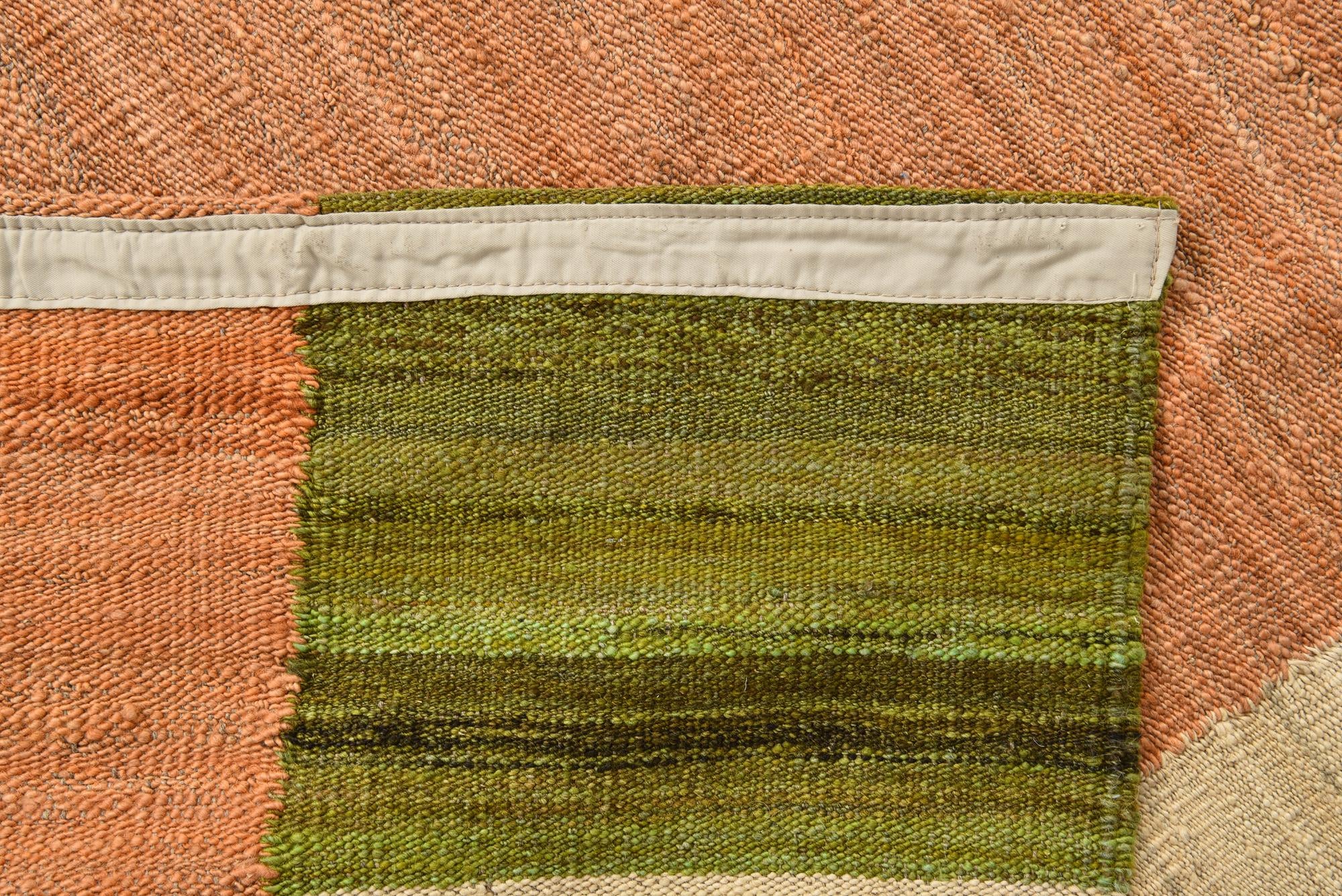 5' 10 x 7' 7 Hand Woven Kilim Modern Wool Rug
