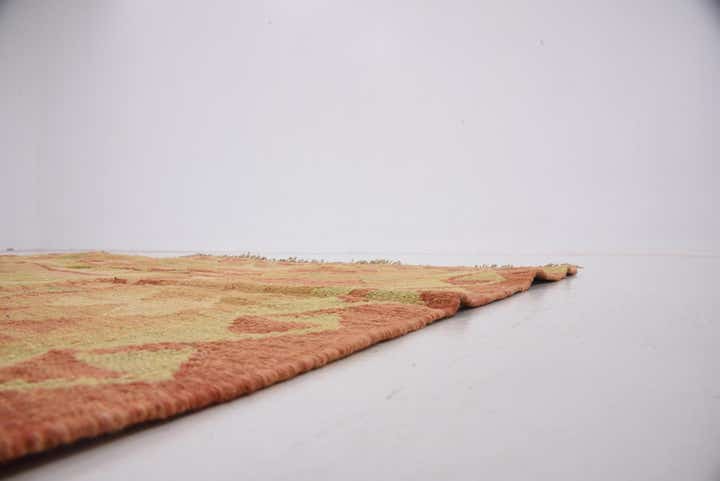 4' 9 x 6' 10 Hand Woven Kilim Waziri Wool Rug