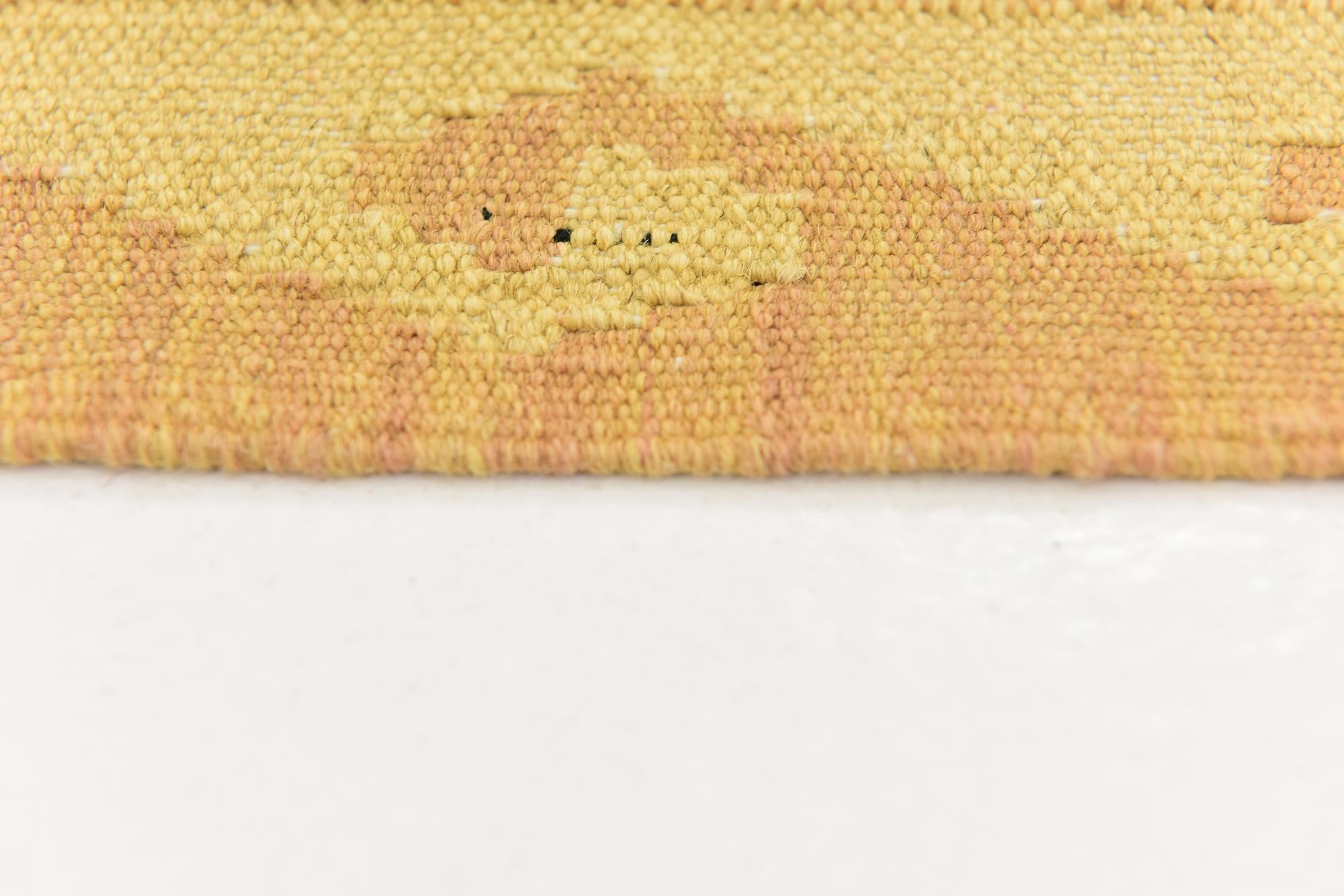 3' 2 x 5' Hand Woven Kilim Waziri Wool Rug