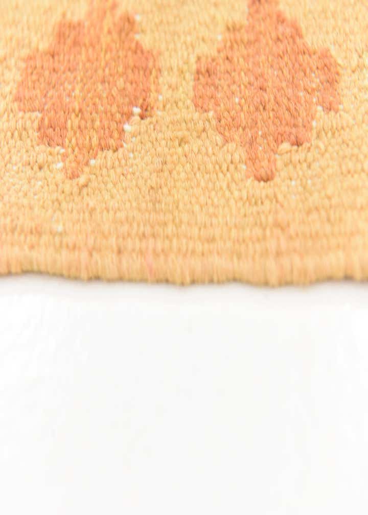4' 6 x 6' 7 Hand Woven Kilim Waziri Wool Rug