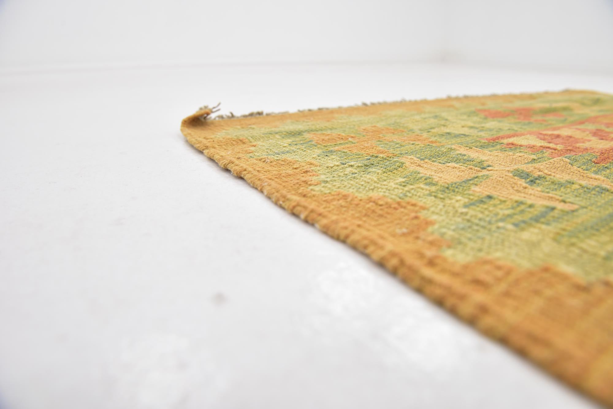 2' 8 x 4' 3 Hand Woven Kilim Waziri Wool Rug