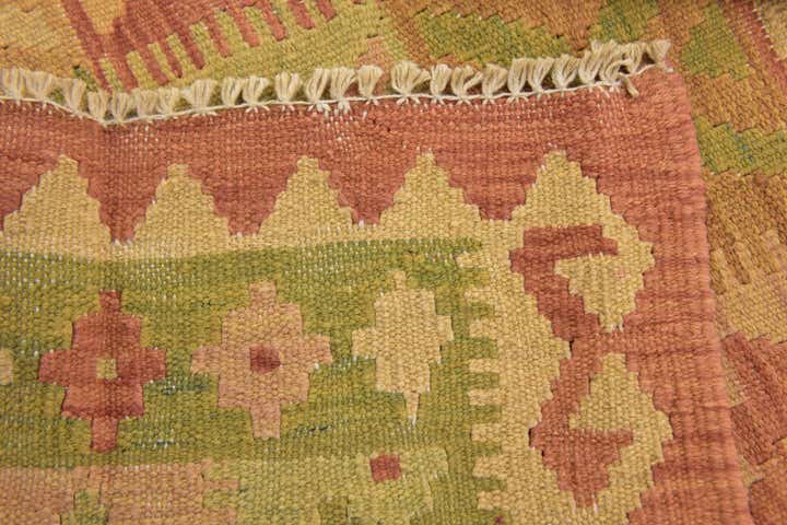 90cm x 145cm Handgewebt Kilim Waziri Wolle Teppich